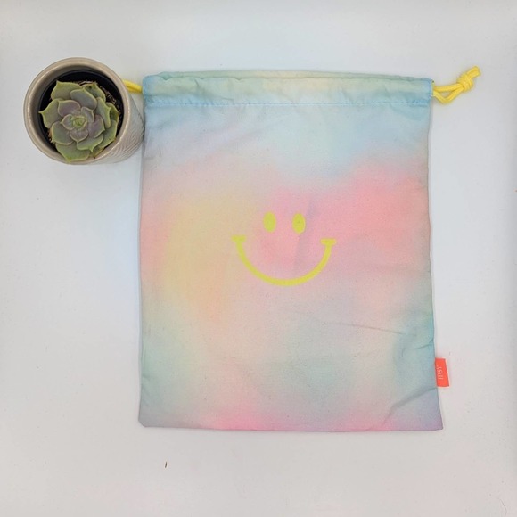 Ipsy Cosmetic Makeup Glam Bag Plus Pink Blue - Picture 1 of 3